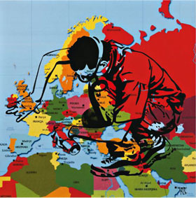 Red graffitist