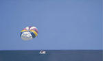 Seascape with parachute