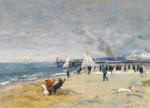 The beach at Arcachon
