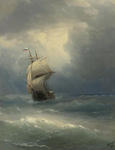 Ship at sea