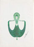 Femme en vert