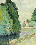 La maison au bord de l`eau