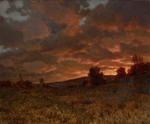 Landscape at sunset