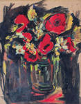 Bouquet aux coquelicots