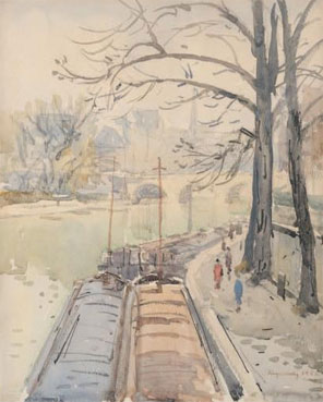 Les quais à Paris