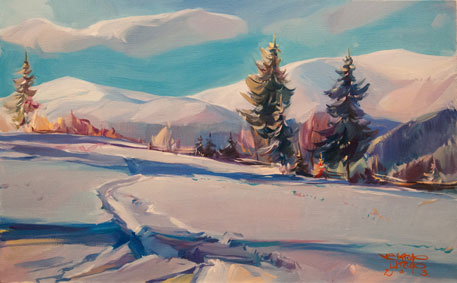 Winter in Transcarpathia