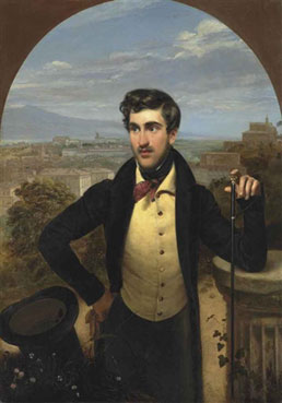 Portrait of Prince Mikhail Alexandrovich Galitzine (1804-1860)