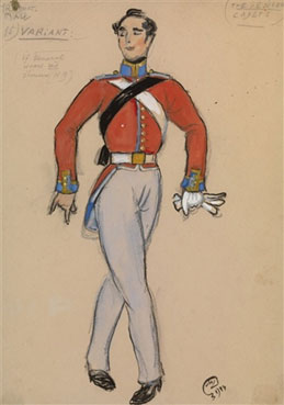 Costume Designs for the Ballets 