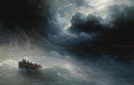 The wrath of the seas