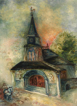 The church of Saint Denis at Ile de Brea