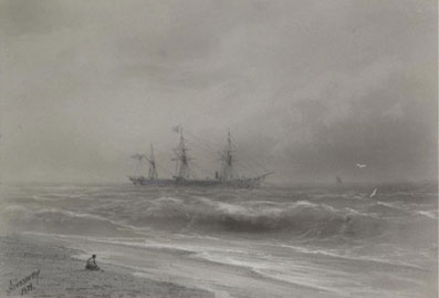 Shipping along the coast