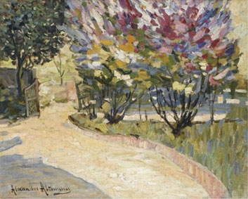 Path through the garden