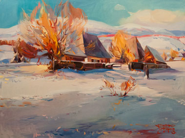 Winter in Transcarpathia