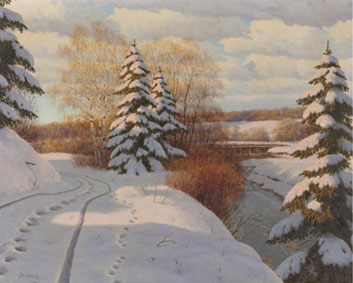 Winter in the Vosges