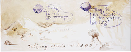 Talking clouds at 2999