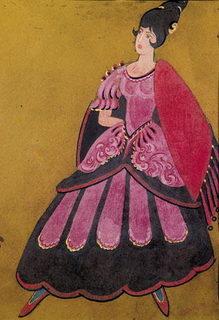 Costume design for Opera Carmen