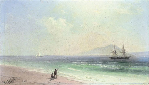 Departing for foreign shores