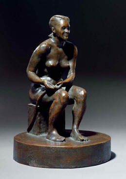 Seated nude