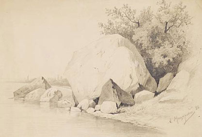 The riverbank
