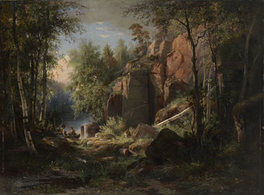 View of Valaam Island. Kukko