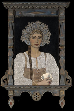 Portrait of a Russian beauty
