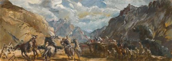 Polo game at Misgar