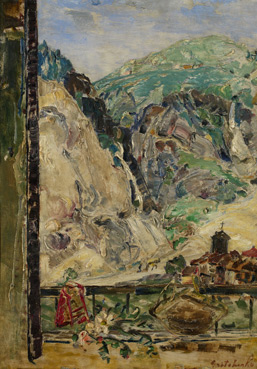 Mountain Landscape with Church