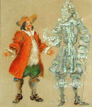Jacque and a merchant