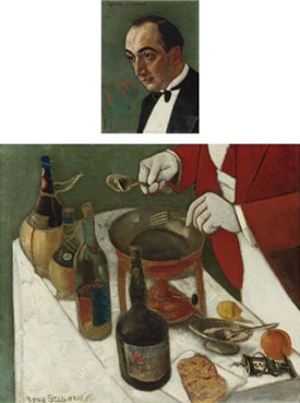 Preparing crepes: a pair