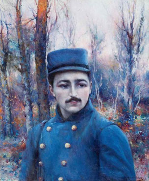 Portrait of a military man