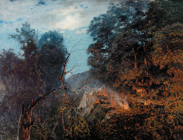 At dawn