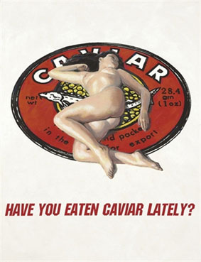 Caviar girl
