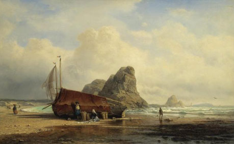 Coastal scene, Brittany