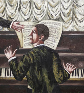 Piano player