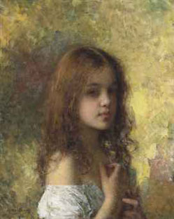 The young model