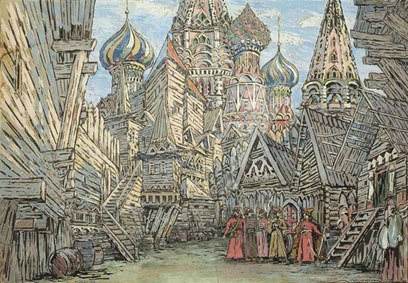 Khovanshchina: Act I (set design)