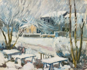 Village Sous La Niege