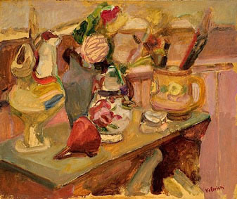 Nature morte aux faïences