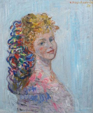Portrait of a young girl