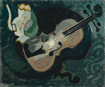 Nature morte au violon