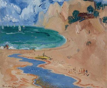 On the coast