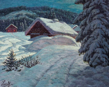 Hiver en montagne