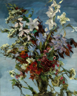 Still life in blue