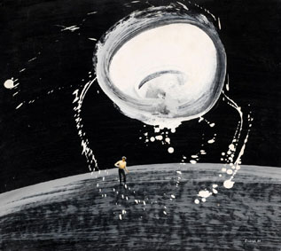 Man on the moon