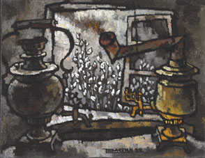 Still life with samovar