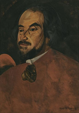 Portrait of an actor said to be Nikolai Alexandrov