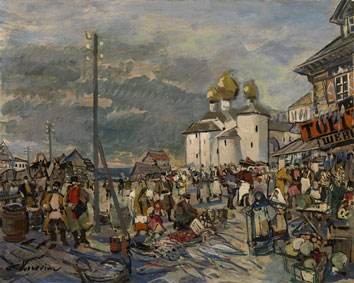 Market Square in Pskov