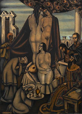 The sale of the slaves