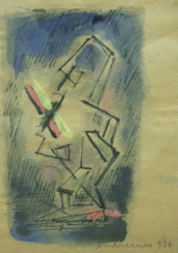 Personnage Cubiste