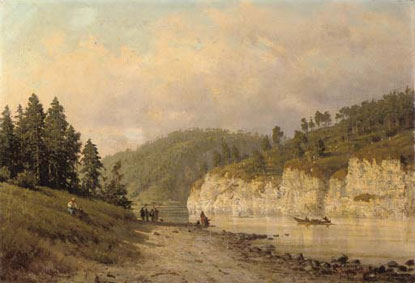 View of the Chusovaia, Russia
